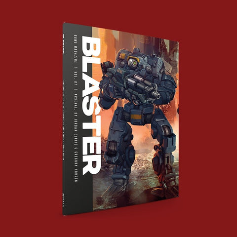 Blaster Vol. 7: Arsenal by Skull Forge Studios - Paperback Core Rule Book - Gootzy Gaming