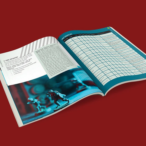 Blaster Vol. 7: Arsenal by Skull Forge Studios - Paperback Core Rule Book - Gootzy Gaming