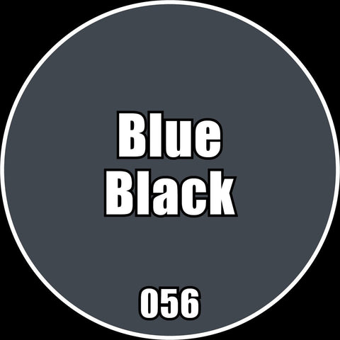 Blue Black - Premium Matte Acrylic Miniatures Paint - Monument Hobbies - 22 mL Dropper Bottle - Gootzy Gaming