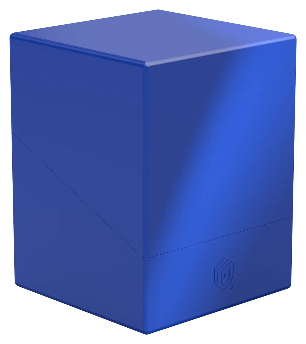 Blue - Boulder 100+ Solid Deck Box - Gootzy Gaming
