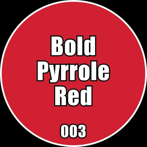 Bold Pyrrole Red - Premium Matte Acrylic Miniatures Paint - Monument Hobbies - 22 mL Dropper Bottle - Gootzy Gaming