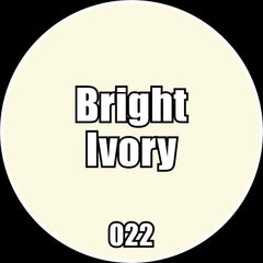 Bright Ivory - Premium Matte Acrylic Miniatures Paint - Monument Hobbies - 22 mL Dropper Bottle - Gootzy Gaming