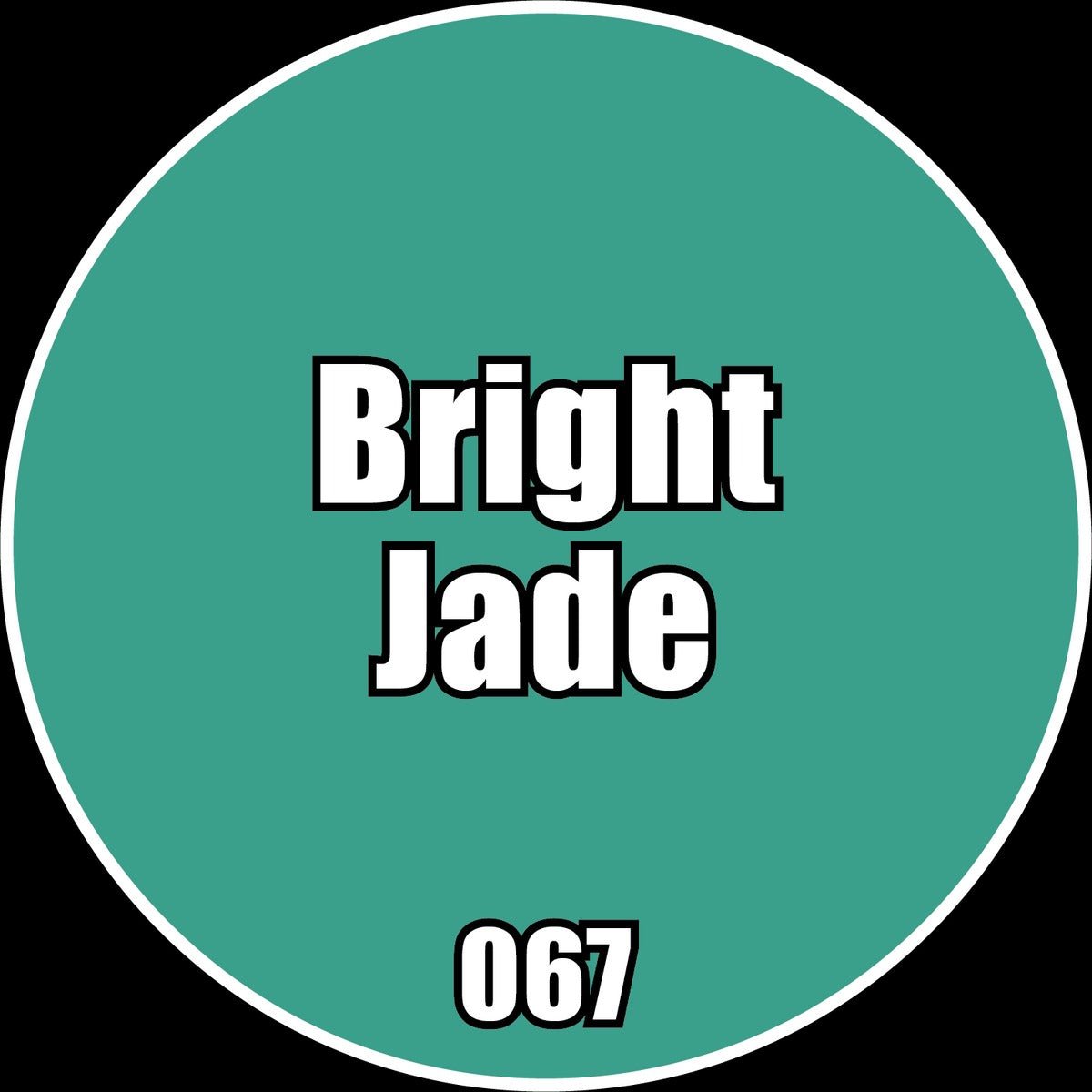 Bright Jade - Premium Matte Acrylic Miniatures Paint - Monument Hobbies - 22 mL Dropper Bottle - Gootzy Gaming