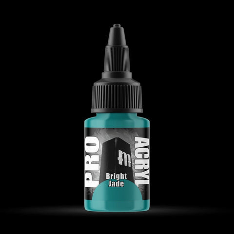 Bright Jade - Premium Matte Acrylic Miniatures Paint - Monument Hobbies - 22 mL Dropper Bottle - Gootzy Gaming