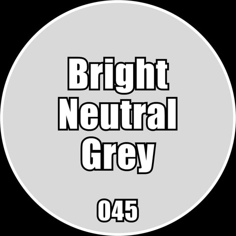Bright Neutral Grey - Premium Matte Acrylic Miniatures Paint - Monument Hobbies - 22 mL Dropper Bottle - Gootzy Gaming