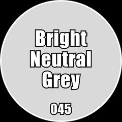 Bright Neutral Grey - Premium Matte Acrylic Miniatures Paint - Monument Hobbies - 22 mL Dropper Bottle - Gootzy Gaming