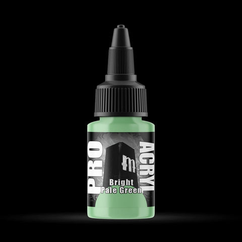 Bright Pale Green - Premium Matte Acrylic Miniatures Paint - Monument Hobbies - 22 mL Dropper Bottle - Gootzy Gaming