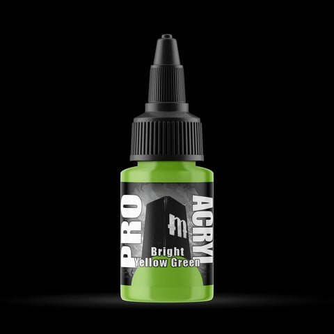 Bright Yellow Green - Premium Matte Acrylic Miniatures Paint - Monument Hobbies - 22 mL Dropper Bottle - Gootzy Gaming