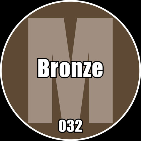 Bronze - Premium Metallic Acrylic Miniatures Paint - Monument Hobbies - 22 mL Dropper Bottle - Gootzy Gaming
