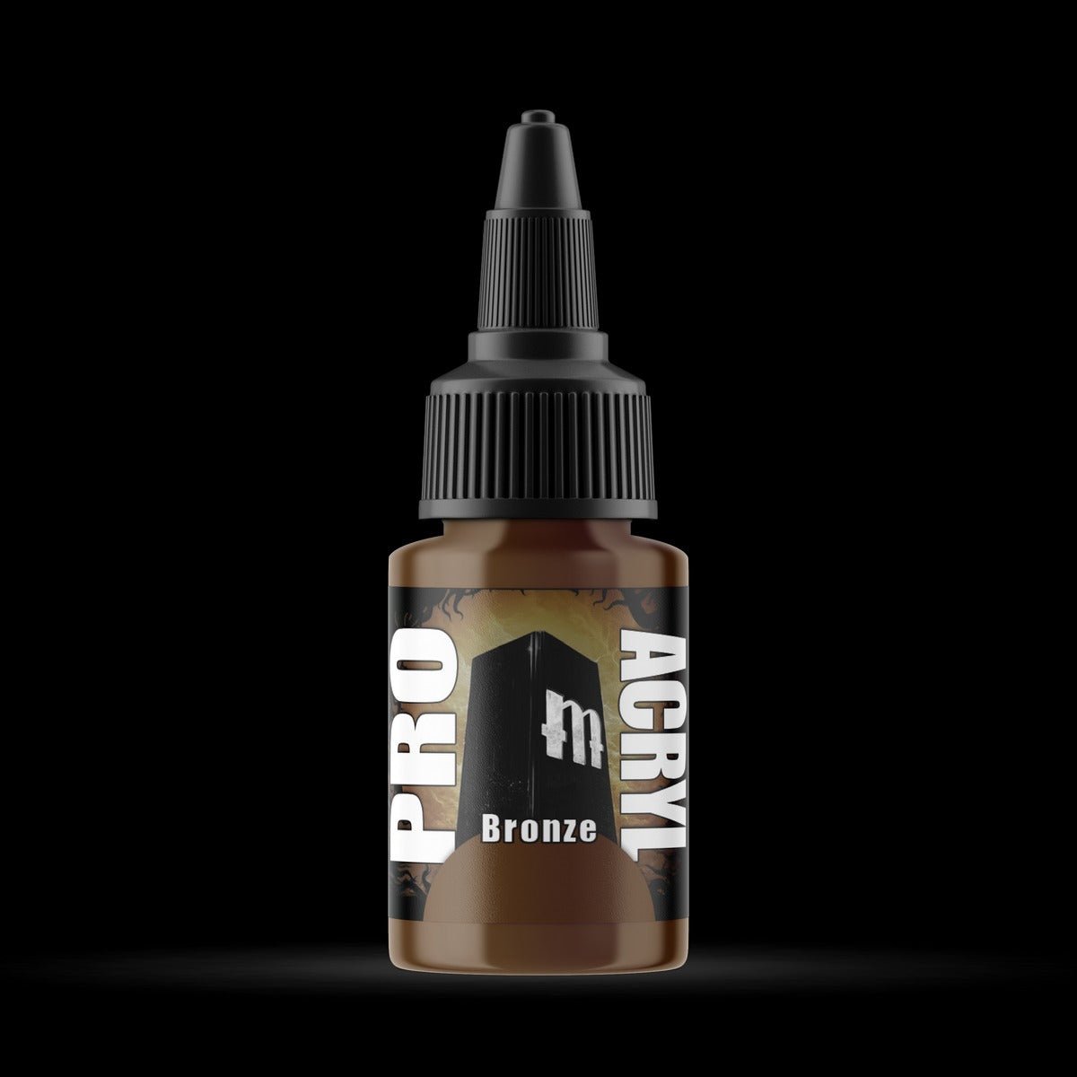 Bronze - Premium Metallic Acrylic Miniatures Paint - Monument Hobbies - 22 mL Dropper Bottle - Gootzy Gaming