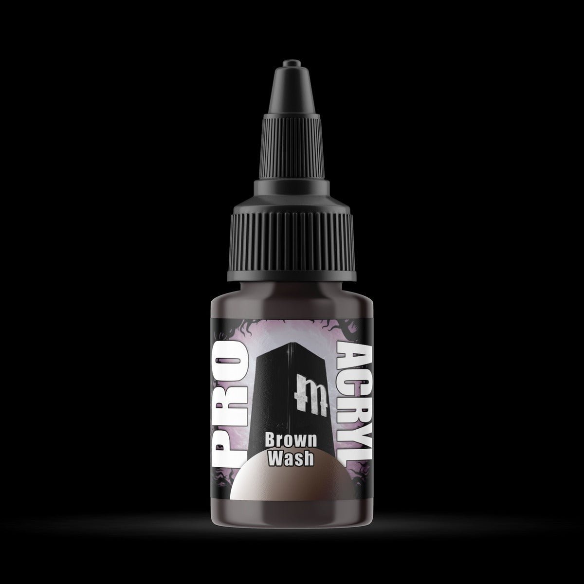 Brown Wash - Diluted Acrylic Ink - Monument Hobbies - 22 mL Dropper Bottle - Gootzy Gaming