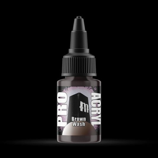 Brown Wash - Diluted Acrylic Ink - Monument Hobbies - 22 mL Dropper Bottle - Gootzy Gaming