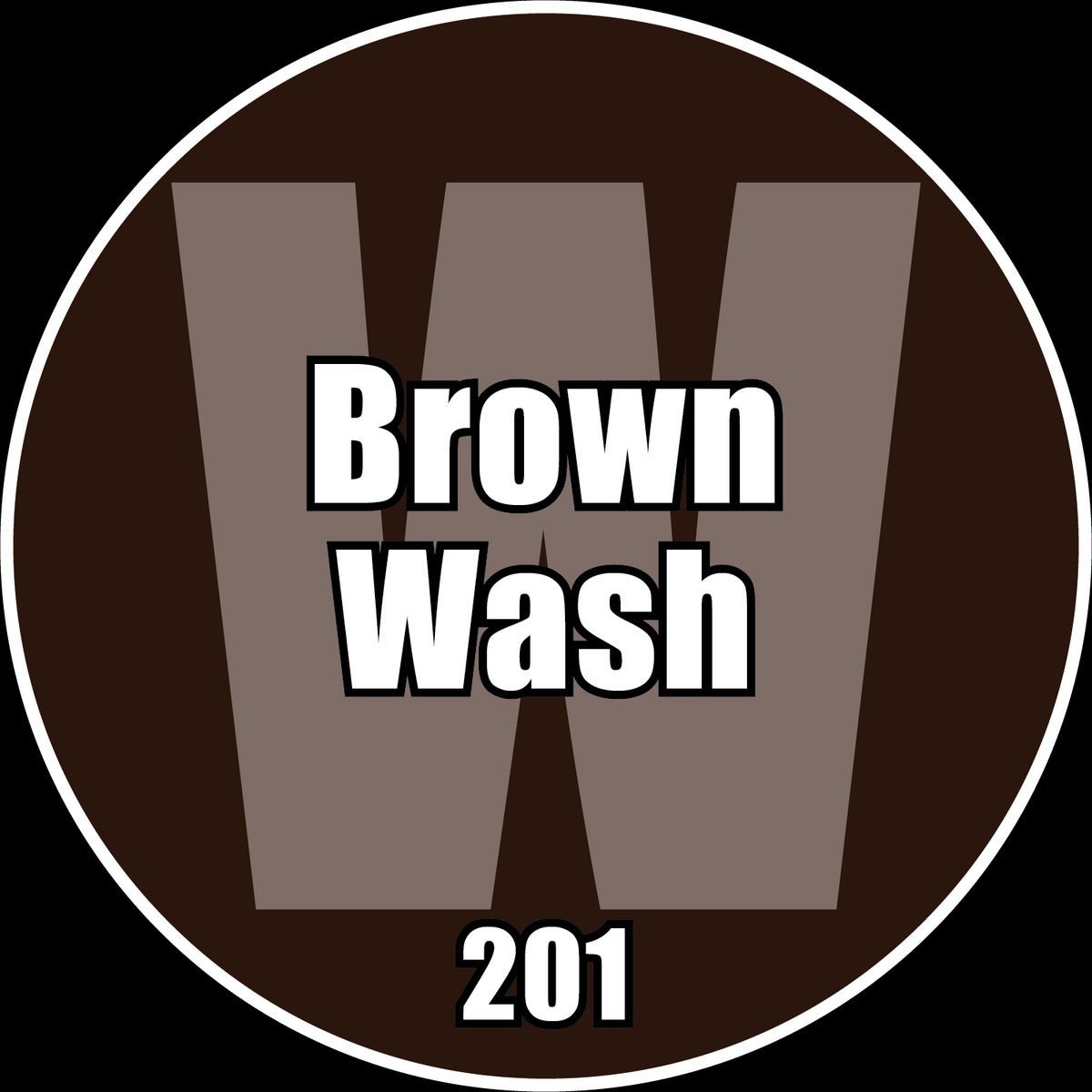 Brown Wash - Diluted Acrylic Ink - Monument Hobbies - 22 mL Dropper Bottle - Gootzy Gaming