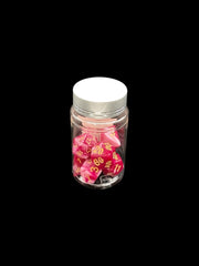 Bubblegum Swirl - Plastic Standard 7 Dice Set - D&D Dice - Gootzy Gaming