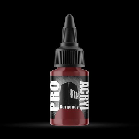 Burgundy - Premium Matte Acrylic Miniatures Paint - Monument Hobbies - 22 mL Dropper Bottle - Gootzy Gaming