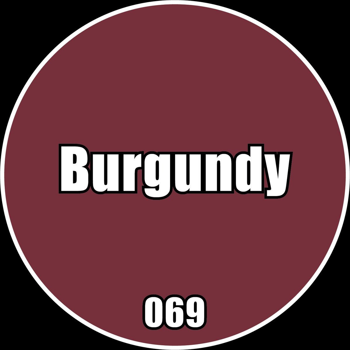 Burgundy - Premium Matte Acrylic Miniatures Paint - Monument Hobbies - 22 mL Dropper Bottle - Gootzy Gaming
