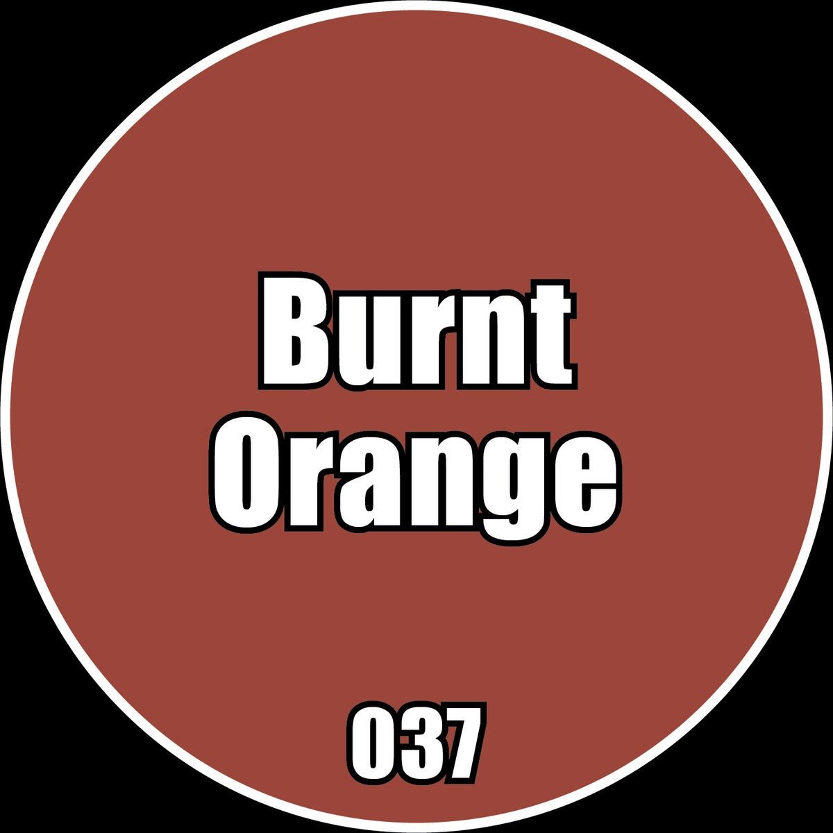 Burnt Orange - Premium Matte Acrylic Miniatures Paint - Monument Hobbies - 22 mL Dropper Bottle - Gootzy Gaming