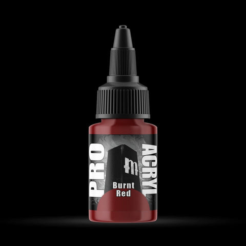 Burnt Red - Premium Matte Acrylic Miniatures Paint - Monument Hobbies - 22 mL Dropper Bottle - Gootzy Gaming