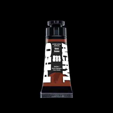 Burnt Sienna - Expert Artist Acrylic Miniatures Paint - Monument Hobbies - 30 mL Tube - Gootzy Gaming