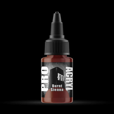 Burnt Sienna - Premium Matte Acrylic Miniatures Paint - Monument Hobbies - 22 mL Dropper Bottle - Gootzy Gaming
