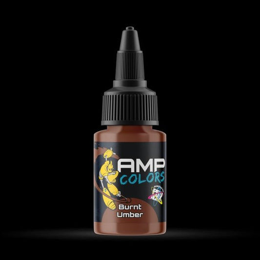 Burnt Umber - Premium Matte Acrylic Miniatures Paint - Monument Hobbies - 22 mL Dropper Bottle - Gootzy Gaming