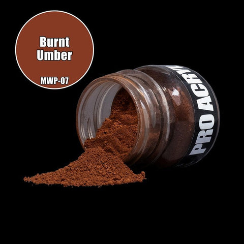 Burnt Umber - Weathering Pigments - Monument Hobbies - 37 mL Container - Gootzy Gaming