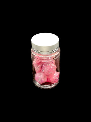 Butterfly Swirl - Plastic Standard 7 Dice Set - D&D Dice - Gootzy Gaming