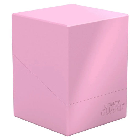 Candy Pink - Boulder 100+ Solid Deck Box - Gootzy Gaming