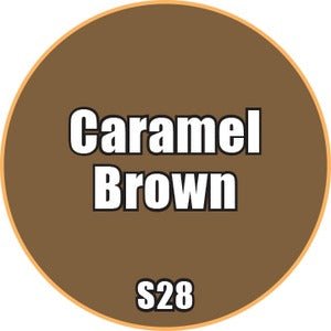 Caramel Brown - Premium Matte Acrylic Miniatures Paint - Monument Hobbies - 22 mL Dropper Bottle - Gootzy Gaming