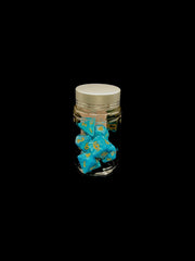 Caribbean Swirl - Plastic Standard 7 Dice Set - D&D Dice - Gootzy Gaming