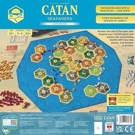 Catan 6th Edition (2025 Edition) - Seafarers Expansion - Gootzy Gaming