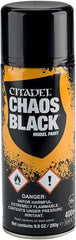 Citadel Colour - Chaos Black - 400 mL Spray Can (Store Pickup Only) - Gootzy Gaming