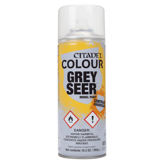 Citadel Colour - Grey Seer - 400 mL Spray Can (Store Pickup Only) - Gootzy Gaming