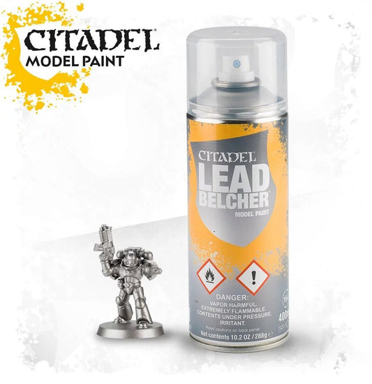 Citadel Colour - Leadbelcher - 400 mL Spray Can (Store Pickup Only) - Gootzy Gaming