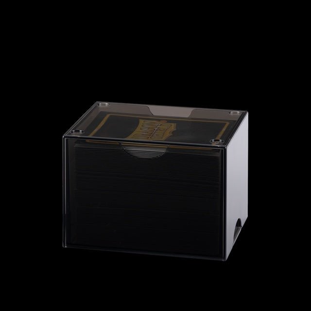 Clear Black - Strongbox Deck Box - Dragon Shield - Gootzy Gaming