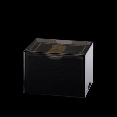 Clear Black - Strongbox Deck Box - Dragon Shield - Gootzy Gaming