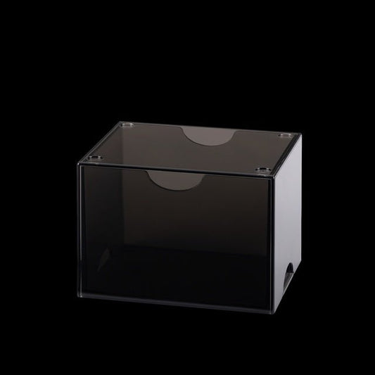 Clear Black - Strongbox Deck Box - Dragon Shield - Gootzy Gaming