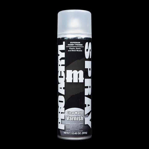 Clear Matte Spray Can Varnish - Premium Acrylic Miniatures Finishing Varnish - Monument Hobbies - 500 mL Spray Can (Store Pickup Only) - Gootzy Gaming