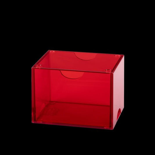 Clear Red - Strongbox Deck Box - Dragon Shield - Gootzy Gaming