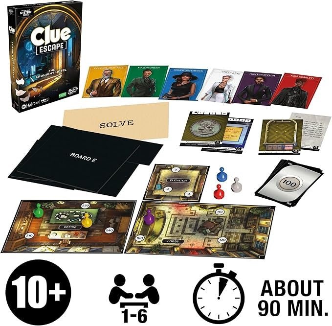 Clue Escape: The Midnight Hotel - Gootzy Gaming