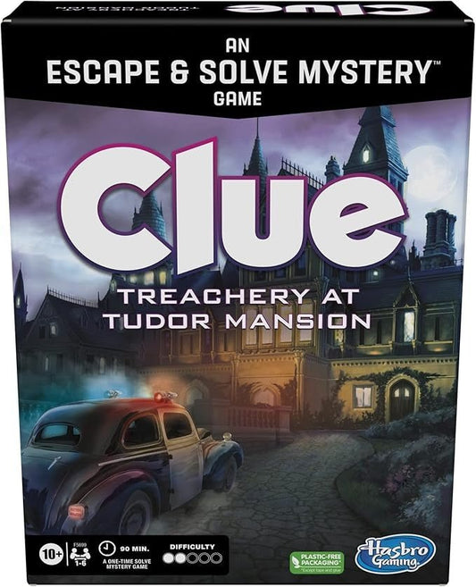 Clue Escape: Treachery At Tudor Mansion - Gootzy Gaming