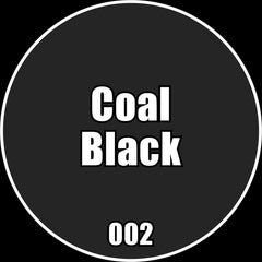 Coal Black - Premium Matte Acrylic Miniatures Paint - Monument Hobbies - 22 mL Dropper Bottle - Gootzy Gaming