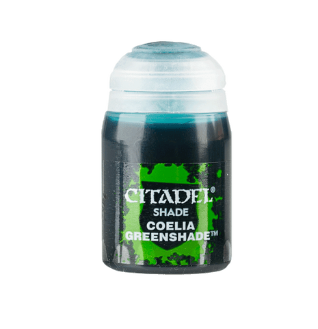 Coelia Greenshade - Shade / Wash Matte Acrylic Miniatures Paint - Citadel Colour - 18 mL - Gootzy Gaming