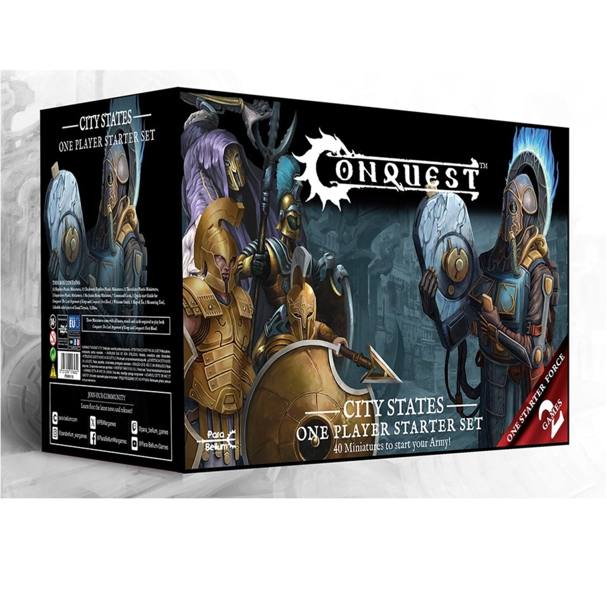 Conquest - City States: Supercharged One Player Starter Set - Gootzy Gaming