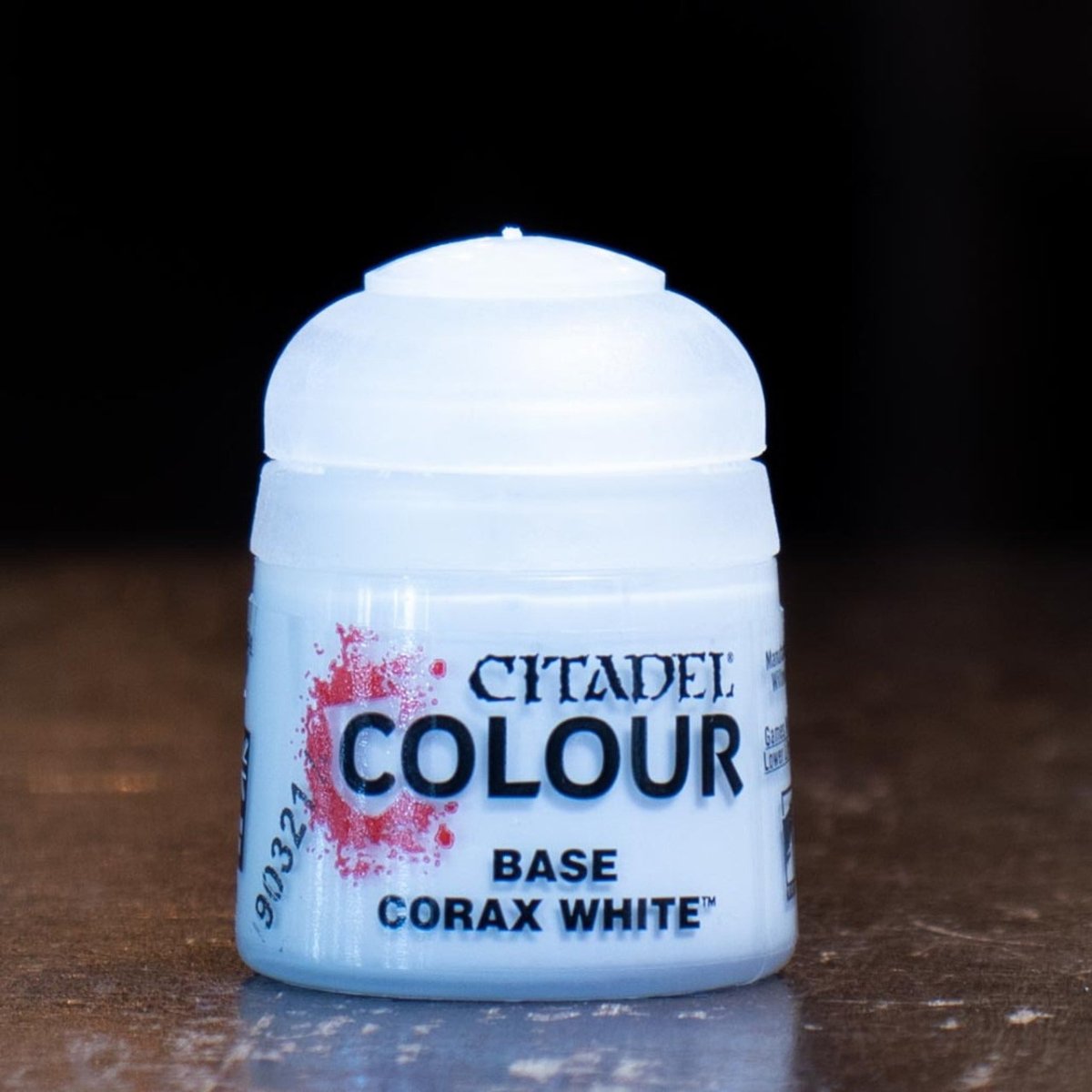Corax White - Base Matte Acrylic Miniatures Paint - Citadel Colour - 12 mL - Gootzy Gaming