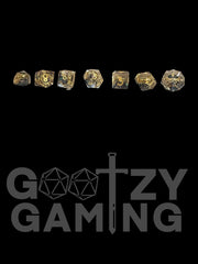 Corrupting Ring - Hand Crafted Resin Standard 7 Dice Set - D&D Dice - Gootzy Gaming