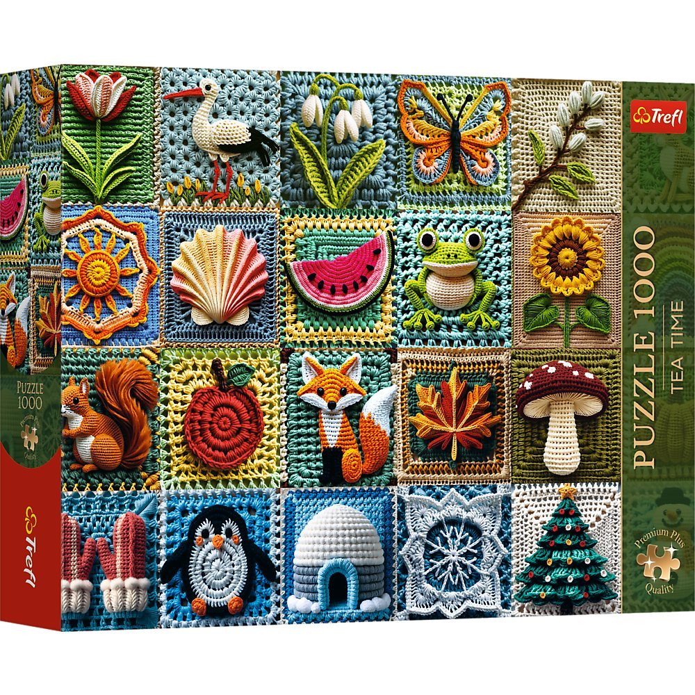 Crochet: Four Seasons 1000 Piece Puzzle - Gootzy Gaming