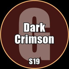 Dark Crimson - Premium Gloss Acrylic Miniatures Paint - Monument Hobbies - 22 mL Dropper Bottle - Gootzy Gaming