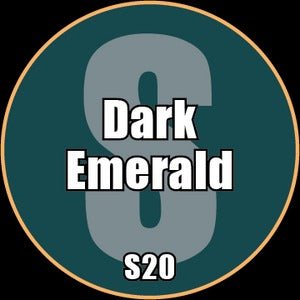 Dark Emerald - Premium Satin Acrylic Miniatures Paint - Monument Hobbies - 22 mL Dropper Bottle - Gootzy Gaming