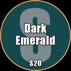 Dark Emerald - Premium Satin Acrylic Miniatures Paint - Monument Hobbies - 22 mL Dropper Bottle - Gootzy Gaming